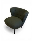 Fauteuil Nid d'Hirondelle Mesh vert olive - 78x79x73 cm