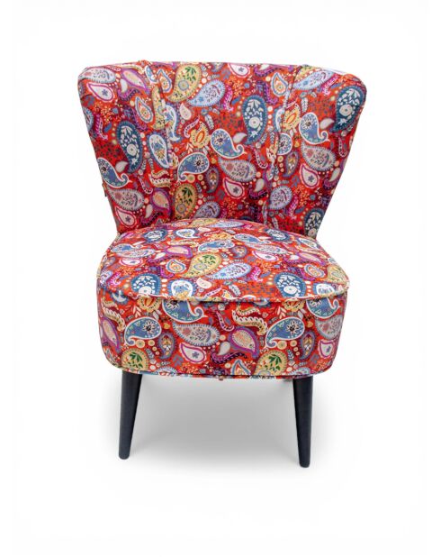 Gatsby Batik Paisley mehrfarbiger Sessel - 61x67x75 cm