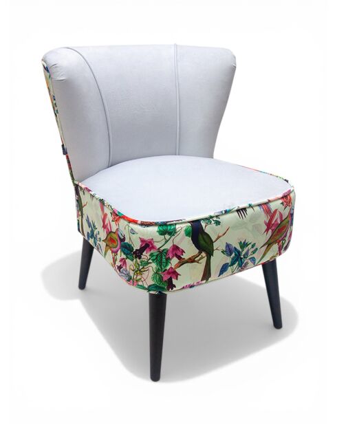 Mehrfarbiger Gatsby-Sessel - 61x67x75 cm