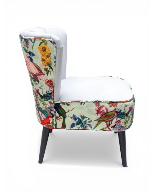 Mehrfarbiger Gatsby-Sessel - 61x67x75 cm