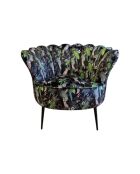 Mehrfarbiger Sessel Parrot Crown - 88x80x82 cm