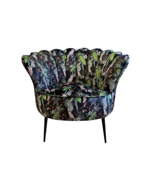 Mehrfarbiger Sessel Parrot Crown - 88x80x82 cm