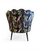 Mehrfarbiger Sessel Parrot Crown - 88x80x82 cm