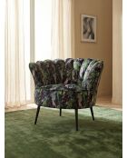 Mehrfarbiger Sessel Parrot Crown - 88x80x82 cm