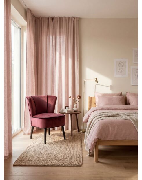 Gatsby roter burgunderroter Sessel - 61x67x75 cm