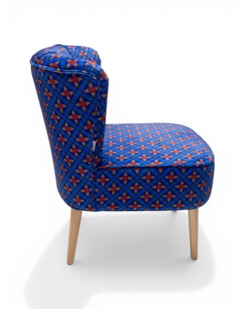 Poltrona multicolore Gatsby Koinobori - 61x67x75 cm