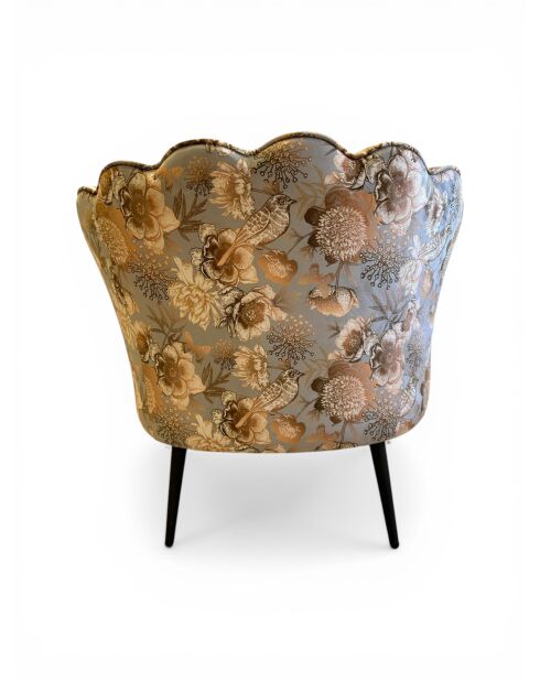 Poltrona Crown Bird multicolore - 88x80x82 cm