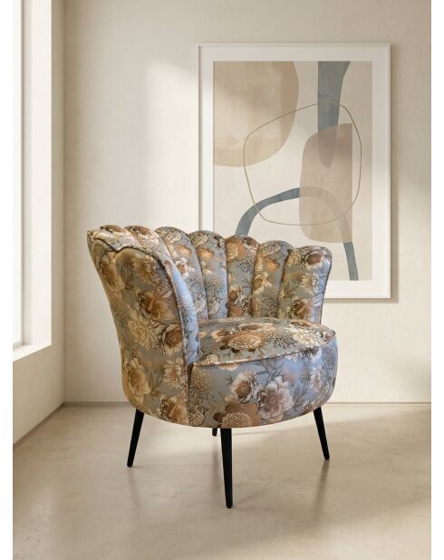 Poltrona Crown Bird multicolore - 88x80x82 cm