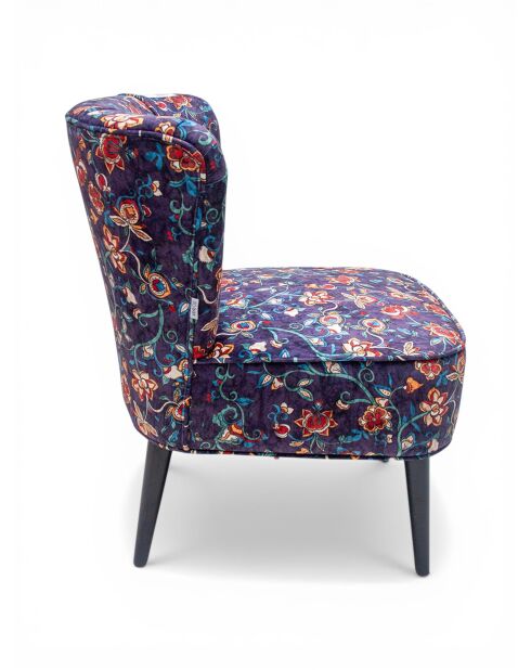 Mehrfarbiger Sessel Gatsby Floral Folk - 61x67x75 cm