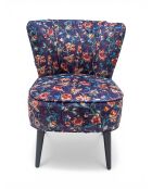 Mehrfarbiger Sessel Gatsby Floral Folk - 61x67x75 cm