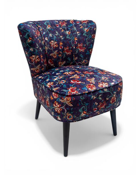 Mehrfarbiger Sessel Gatsby Floral Folk - 61x67x75 cm
