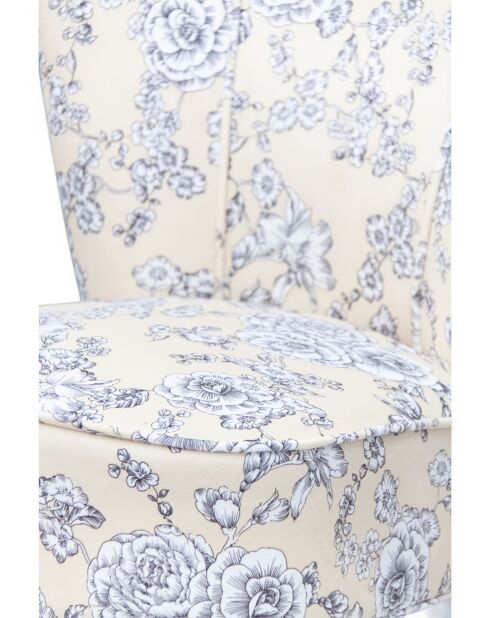 Mehrfarbiger Gatsby Roses Sessel - 61x67x75 cm