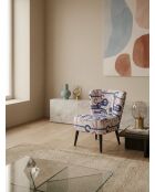 Mehrfarbiger Gatsby Mood Sessel - 61x67x75 cm