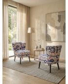 Mehrfarbiger Gatsby Mood Sessel - 61x67x75 cm