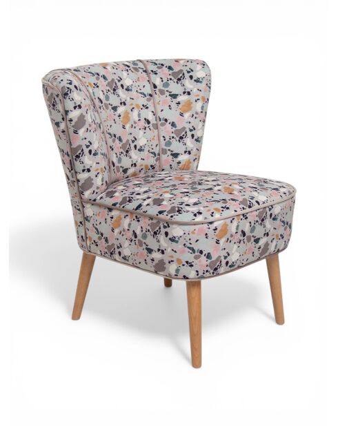 Mehrfarbiger Gatsby-Sessel - 61x67x75 cm