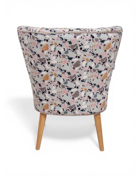 Mehrfarbiger Gatsby-Sessel - 61x67x75 cm