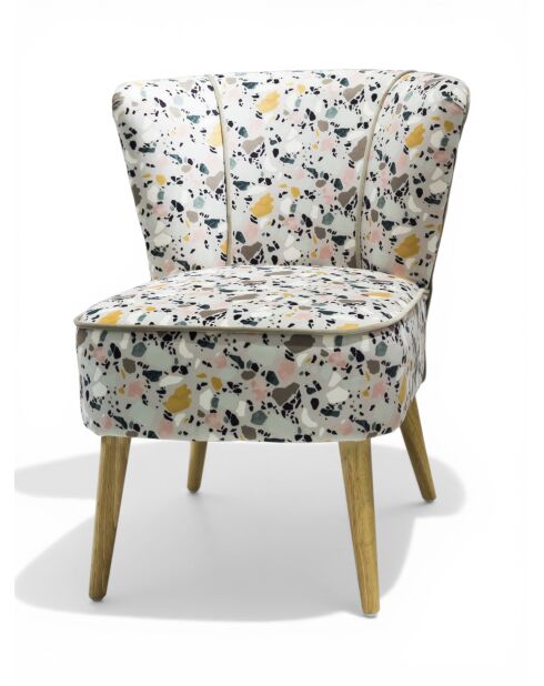 Mehrfarbiger Gatsby-Sessel - 61x67x75 cm