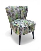 Mehrfarbiger Gatsby Kintsugi Sessel - 61x67x75 cm