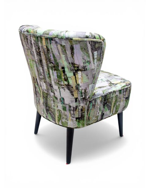 Mehrfarbiger Gatsby Kintsugi Sessel - 61x67x75 cm