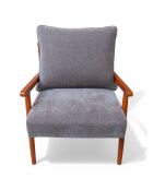 Poltrona in legno grigio Mouse - 65x77x81 cm