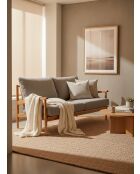 Poltrona in legno grigio Mouse - 65x77x81 cm