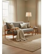 Poltrona in legno grigio Mouse - 65x77x81 cm