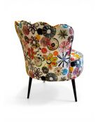 Mehrfarbiger Joie de Fleur Crown Sessel - 88x80x82 cm