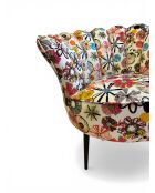 Mehrfarbiger Joie de Fleur Crown Sessel - 88x80x82 cm