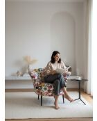 Mehrfarbiger Joie de Fleur Crown Sessel - 88x80x82 cm