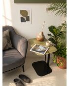 Line grüner Beistelltisch - 59x36x61 cm