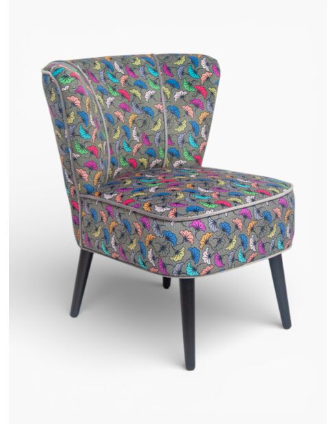 Gatsby Sessel mehrfarbige Hochzeitsblumen - 61x67x75 cm