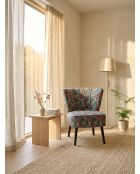 Gatsby Sessel mehrfarbige Hochzeitsblumen - 61x67x75 cm