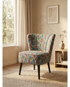 Gatsby Sessel mehrfarbige Hochzeitsblumen - 61x67x75 cm