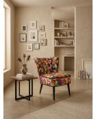 Poltrona triangolare multicolore Gatsby Patchwork - 61x67x75 cm