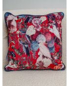 Cuscino multicolore Uccello della felicità - 40x40 cm