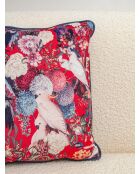 Cuscino multicolore Uccello della felicità - 40x40 cm