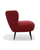 Sessel Swallow's Nest, Netzstoff, 78 x 79 x 73 cm, Himbeerrot