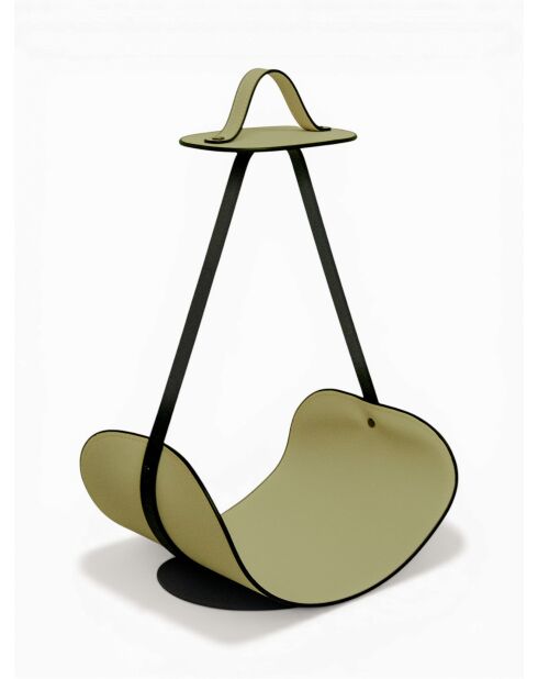 Porte-revues Swing vert - 58x39x31 cm