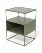 Esprit moosgrüner Beistelltisch - 40x55x35 cm