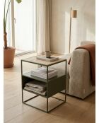 Esprit moosgrüner Beistelltisch - 40x55x35 cm