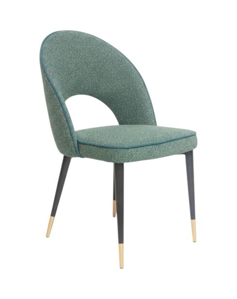 Adèle Stuhl grüne Lochtanne - 47x52x87 cm