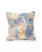Coussin Rose Abstrait multicolore - 40x40 cm