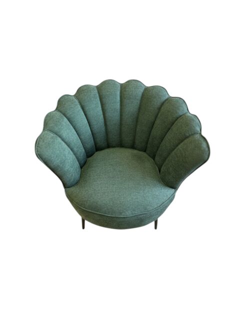 Fauteuil Crown olijfgroen - 88x80x82 cm