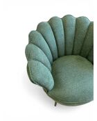 Fauteuil Crown olijfgroen - 88x80x82 cm