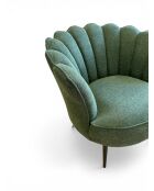 Fauteuil Crown olijfgroen - 88x80x82 cm