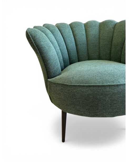 Fauteuil Crown olijfgroen - 88x80x82 cm