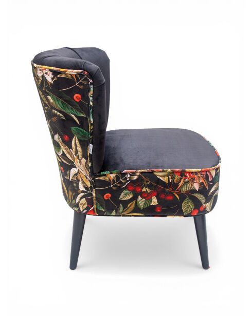 Mehrfarbiger Gatsby-Sessel - 61x67x75 cm