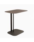 Line dunkelgrauer Beistelltisch - 59x36x61 cm