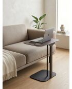 Line dunkelgrauer Beistelltisch - 59x36x61 cm