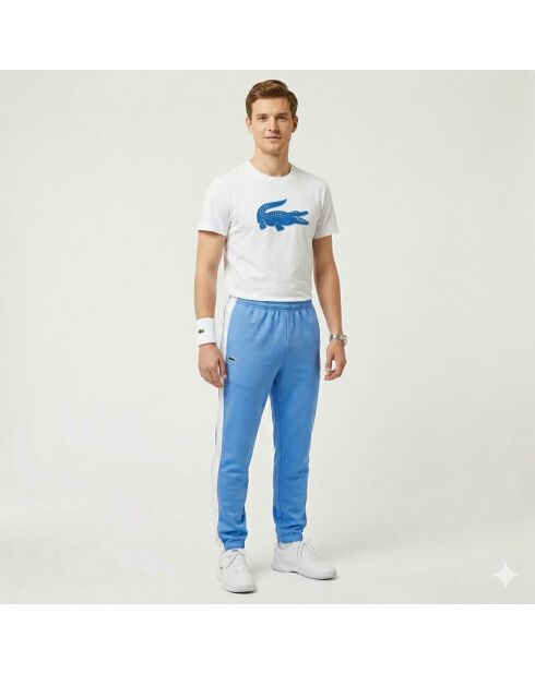 Tennisjogginghose in Farbblockfarben mit Luftmuster und Blumenmuster